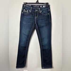 Miss Me Women Bootcut Jeans Dark Wash Size 26